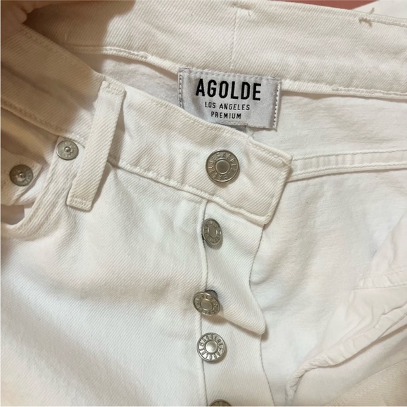 Agolde High Rise Slim Jeans - Picture 3 of 5